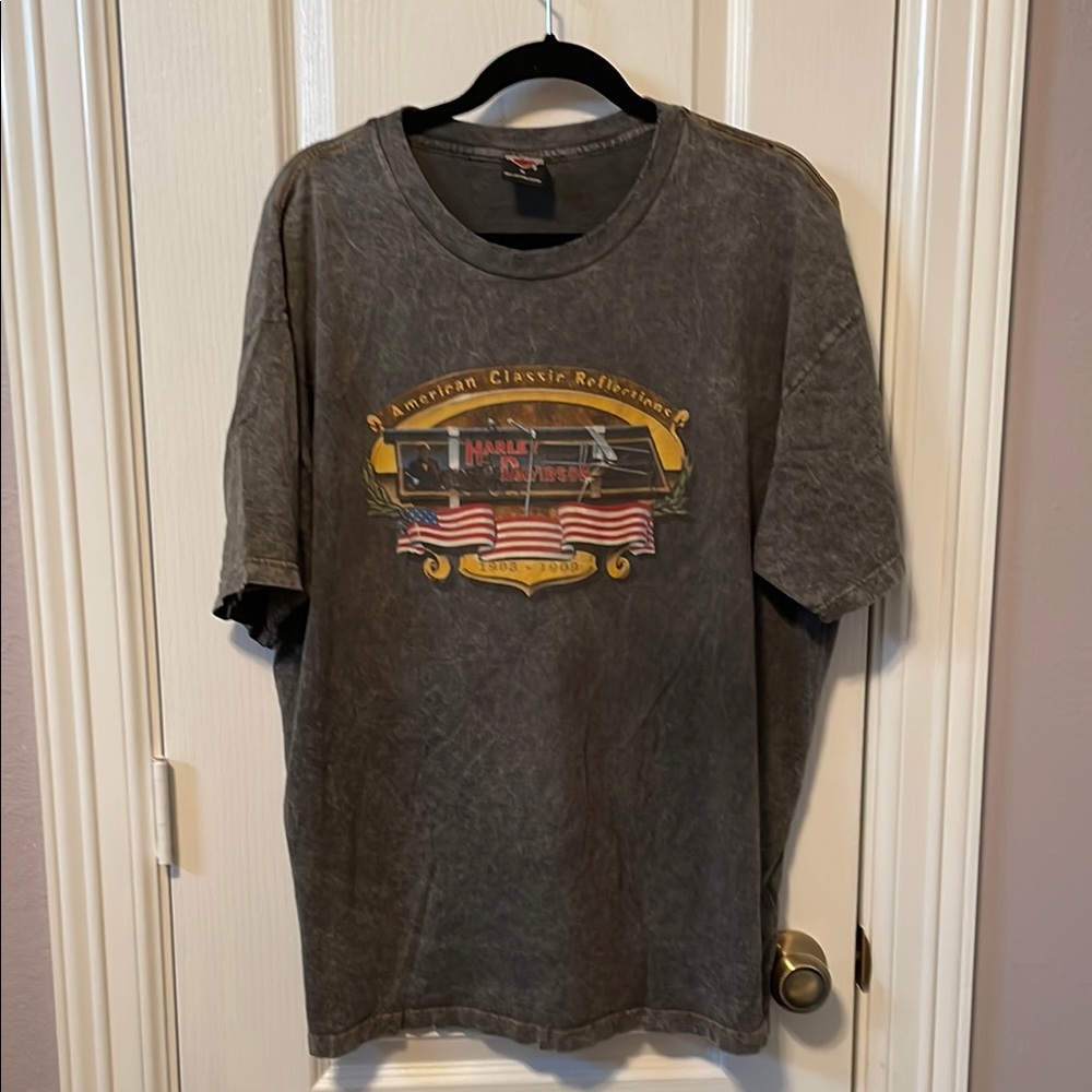 Harley-Davidson Gray Graphic T-Shirt